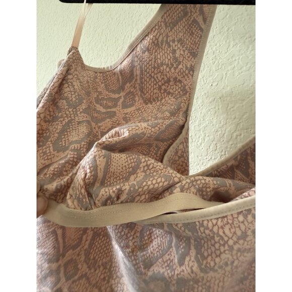 Vintage Victoria's Secret Women's Animal Snake Print Halter Top Size Large Y2K - Picture 6 of 6